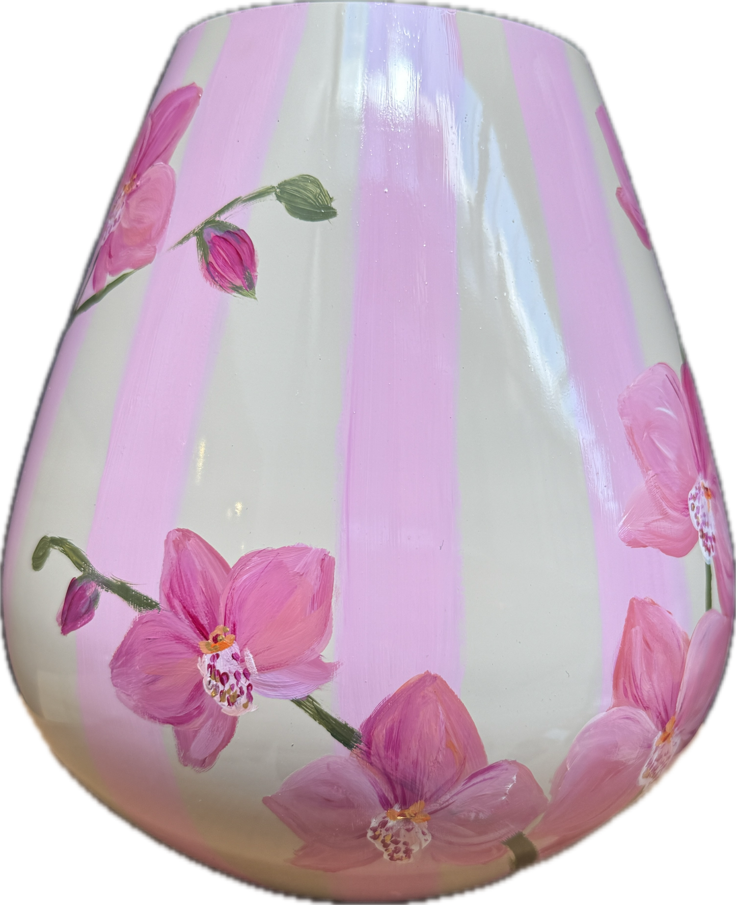 Striped Pink Orchid