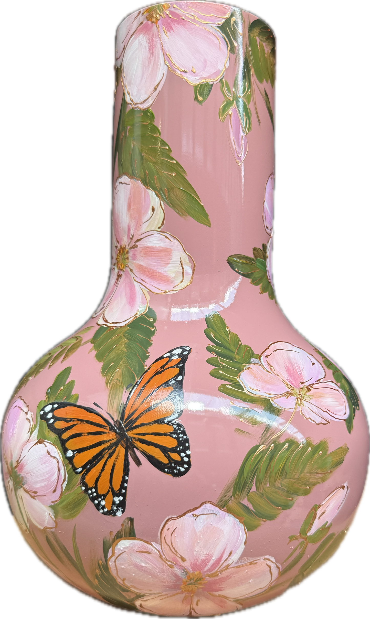 Monarch Butterfly Pink