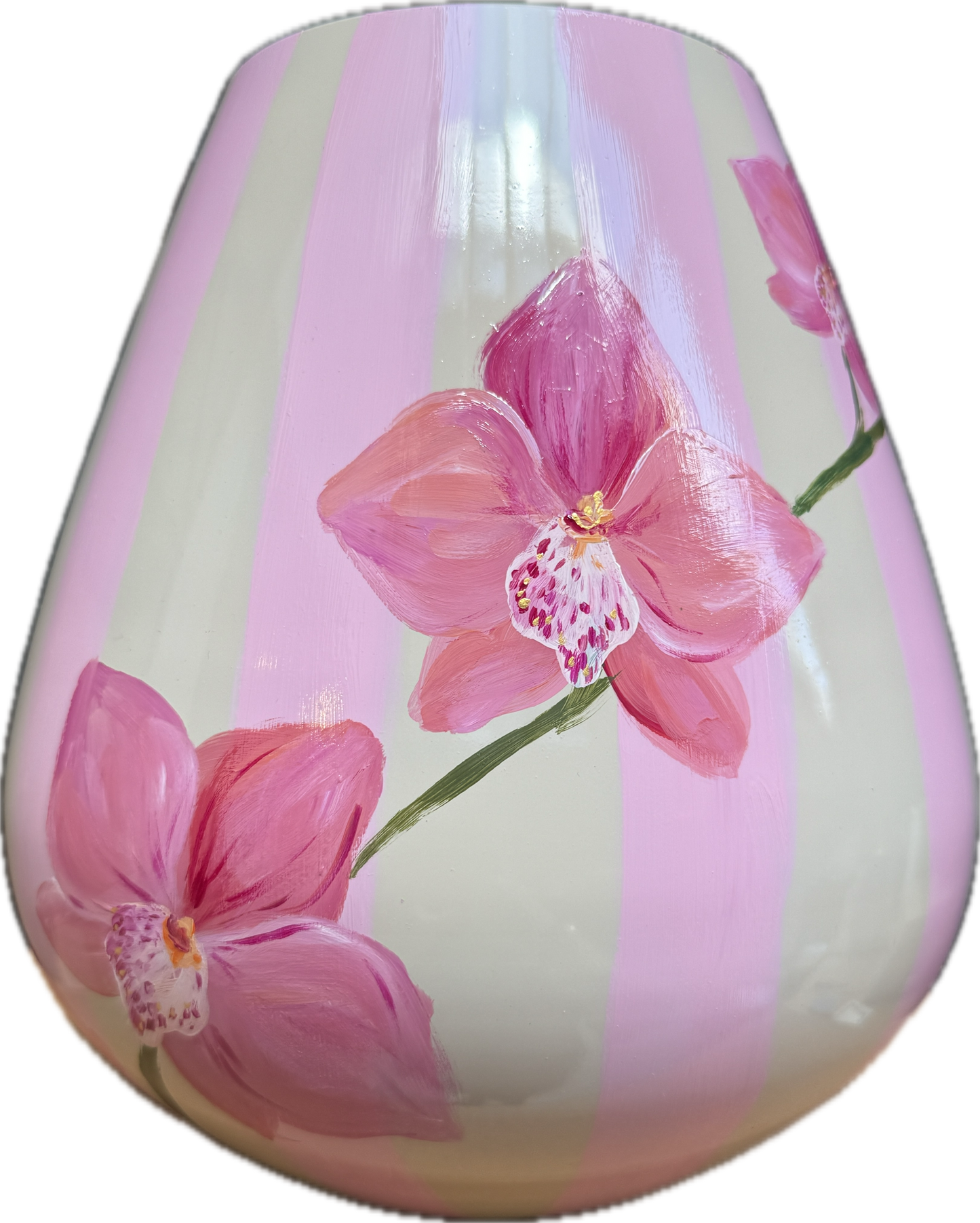 Striped Pink Orchid