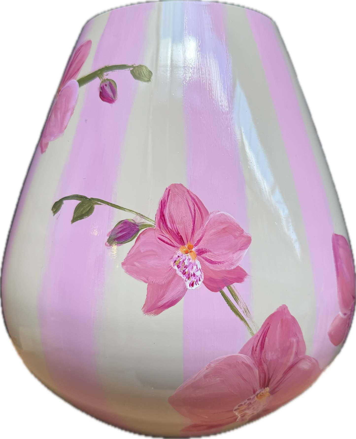 Striped Pink Orchid