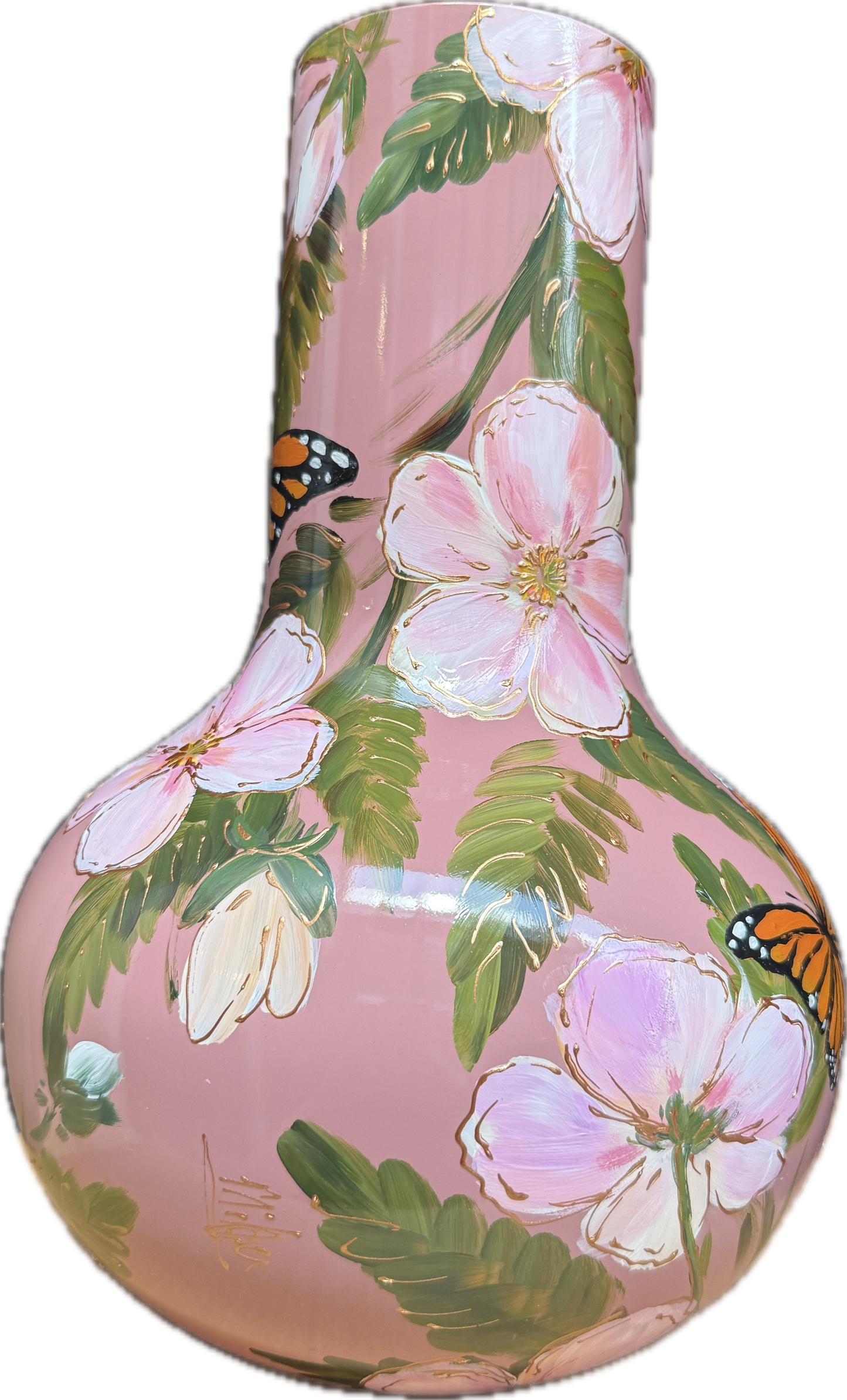 Monarch Butterfly Pink