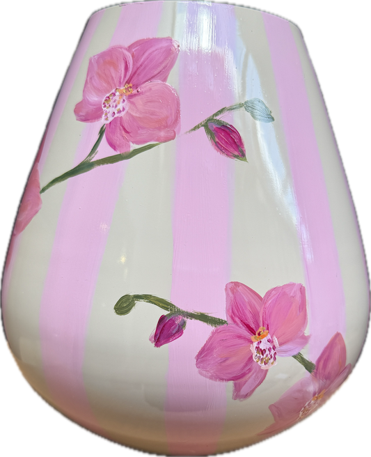 Striped Pink Orchid