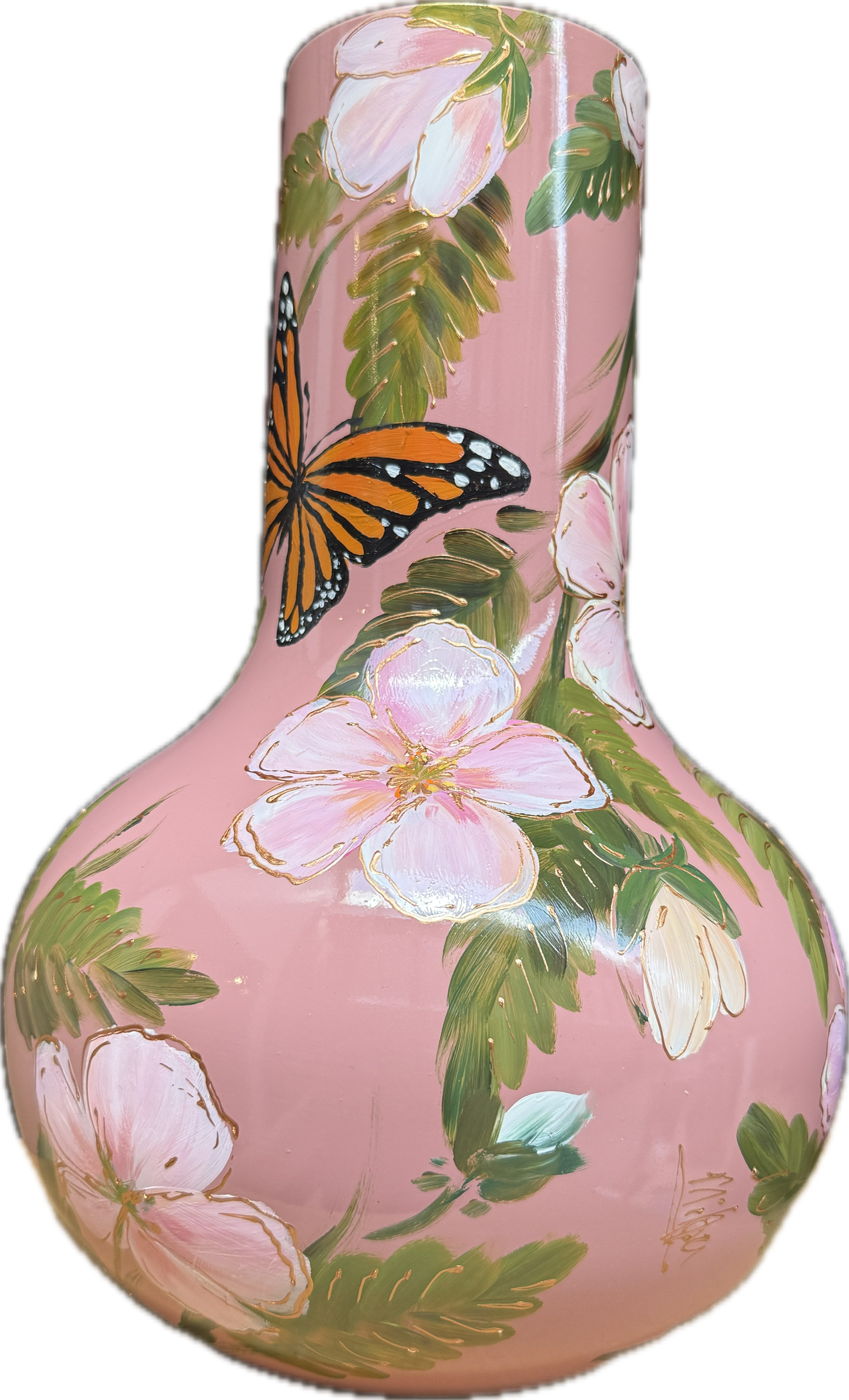 Monarch Butterfly Pink