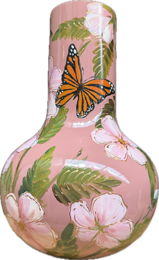 Monarch Butterfly Pink