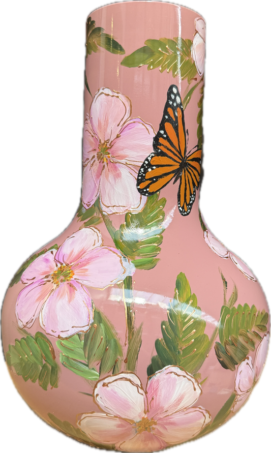 Monarch Butterfly Pink