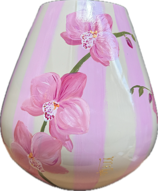 Striped Pink Orchid